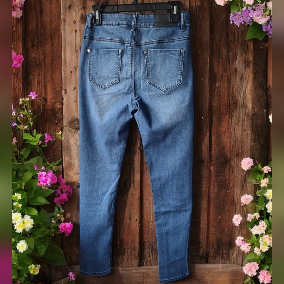 Frankie & Stella Bedazzled Denim Jeans - Picture 3 of 12